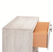 Crown Mark Furniture Veda 2 Drawer Nightstand in Beige - Olympia Furniture (Saint George, Utah)