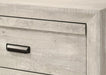 Crown Mark Furniture Valor 5 Drawer Chest in Gray - Olympia Furniture (Saint George, Utah)