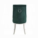 Dekel Green Fabric & Stainless Steel Side Chair - Olympia Furniture (Saint George, Utah)