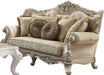 Acme Furniture Bently Loveseat with 5 Pillows in Champagne 50661 - Olympia Furniture (Saint George, Utah)