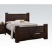 Acme Panang Queen Bed w/ Storage in Mahogany 23370Q - Olympia Furniture (Saint George, Utah)
