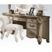 Acme Vendome Vanity Desk in Gold Patina 23007 - Olympia Furniture (Saint George, Utah)