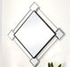 Asbury Mirrored & Chrome Accent Mirror (Wall) - Olympia Furniture (Saint George, Utah)