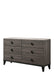 Avantika Faux Marble & Rustic Gray Oak Dresser - Olympia Furniture (Saint George, Utah)