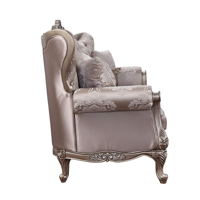 Jayceon - Sofa - Fabric & Champagne - Olympia Furniture (Saint George, Utah)