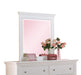 Lacey White Mirror - Olympia Furniture (Saint George, Utah)