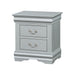 Louis Philippe Platinum Nightstand - Olympia Furniture (Saint George, Utah)