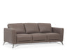Malaga Taupe Leather Sofa - Olympia Furniture (Saint George, Utah)