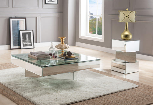 Meria Mirrored Coffee Table - Olympia Furniture (Saint George, Utah)