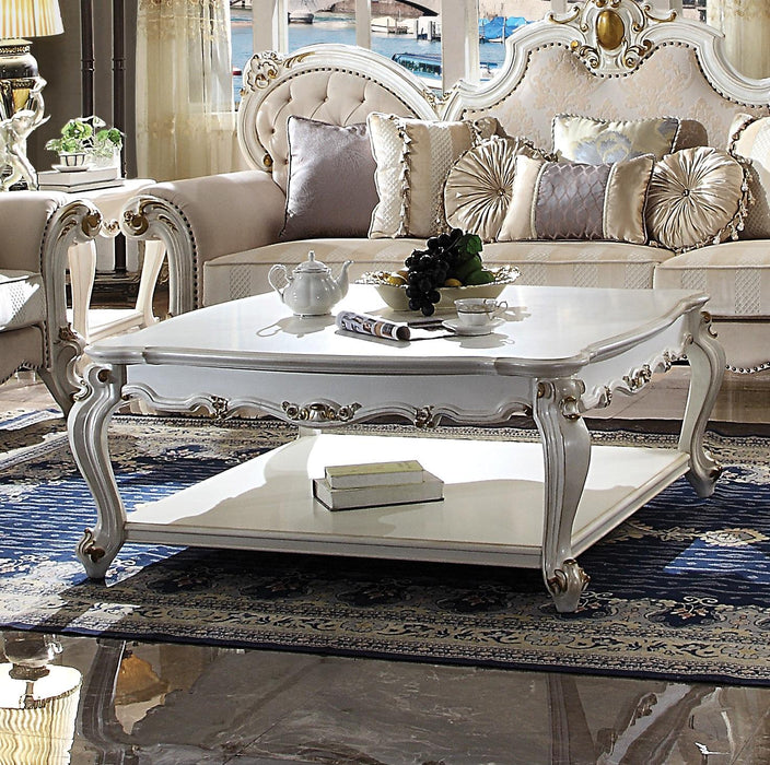 Picardy Antique Pearl Coffee Table - Olympia Furniture (Saint George, Utah)