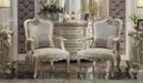 Picardy Fabric & Antique Pearl Chair & 1 Pillow - Olympia Furniture (Saint George, Utah)