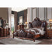 Picardy PU & Cherry Oak California King Bed - Olympia Furniture (Saint George, Utah)