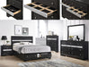 REGATA DRESSER BLACK/SILVER - Olympia Furniture (Saint George, Utah)