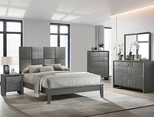 DENKER DRESSER GUN METAL - Olympia Furniture (Saint George, Utah)