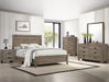 MILLIE QUEEN BED IN ONE BOX-GREY - Olympia Furniture (Saint George, Utah)