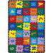 Abbey Alphabet/Multi 4' 9" X 6' 9" Area Rug - Olympia Furniture (Saint George, Utah)