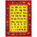 ABBEY Red & Multi 5' X 8' Area Rug - Olympia Furniture (Saint George, Utah)