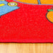 ABBEY Red & Multi 5' X 8' Area Rug - Olympia Furniture (Saint George, Utah)