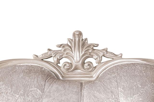 Acapulco White & Espresso Sofa - Olympia Furniture (Saint George, Utah)