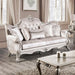 Acapulco White & Espresso Sofa - Olympia Furniture (Saint George, Utah)