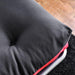 Aksel Black/Red Futon Mattress, Black, Red & Gray - Olympia Furniture (Saint George, Utah)