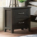 ALAINA Night Stand With USB Plug - Olympia Furniture (Saint George, Utah)