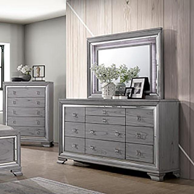 Alanis Light Gray Dresser - Olympia Furniture (Saint George, Utah)
