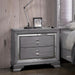 Alanis Light Gray Night Stand - Olympia Furniture (Saint George, Utah)