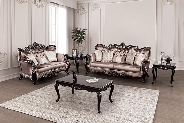 Albacete Chair Cherry & Campage - Olympia Furniture (Saint George, Utah)