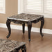 Albacete End Table Walnut & Campage - Olympia Furniture (Saint George, Utah)
