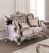 Albacete Loveseat Campage & Walnut - Olympia Furniture (Saint George, Utah)