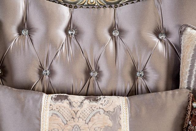 Albacete Sofa Campage & Walnut - Olympia Furniture (Saint George, Utah)