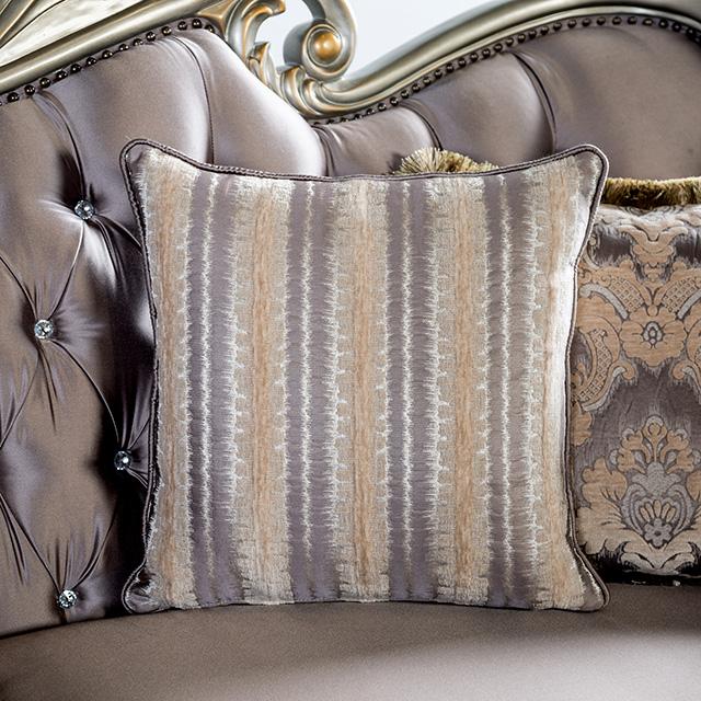 Albacete Sofa Campage & Walnut - Olympia Furniture (Saint George, Utah)