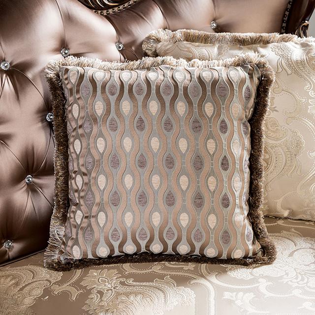 Albacete Sofa Campage & Walnut - Olympia Furniture (Saint George, Utah)