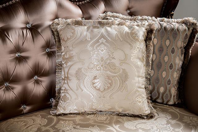 Albacete Sofa Campage & Walnut - Olympia Furniture (Saint George, Utah)