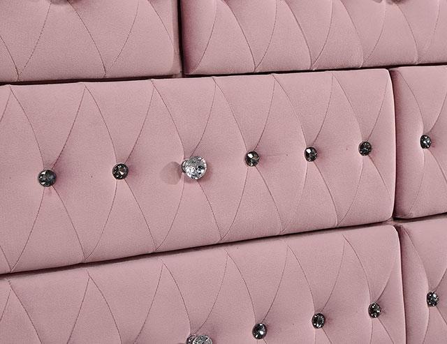 ZOHAR Dresser, Pink - Olympia Furniture (Saint George, Utah)