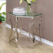 ZOLA Chrome End Table - Olympia Furniture (Saint George, Utah)