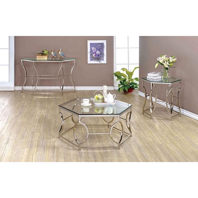 ZOLA Chrome End Table - Olympia Furniture (Saint George, Utah)
