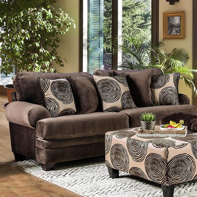 Bonaventura Brown Sofa - Olympia Furniture (Saint George, Utah)