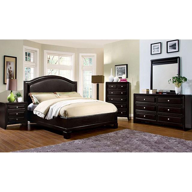 Winsor Espresso E.King Bed - Olympia Furniture (Saint George, Utah)