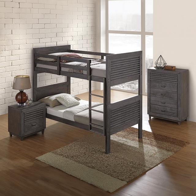 Witham Twin/Full & Twin/Twin Bunk Bed - Olympia Furniture (Saint George, Utah)