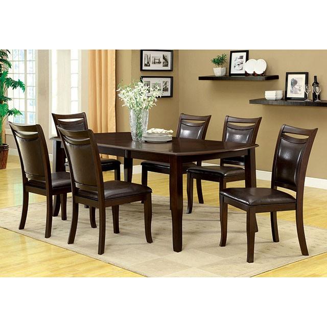 Woodside Dark Cherry/Espresso Side Chair (2/CTN) - Olympia Furniture (Saint George, Utah)