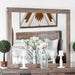 Wynton Weathered Light Oak Mirror - Olympia Furniture (Saint George, Utah)