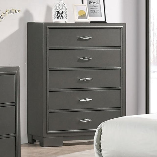 ALISON Chest, Dark Walnut - Olympia Furniture (Saint George, Utah)
