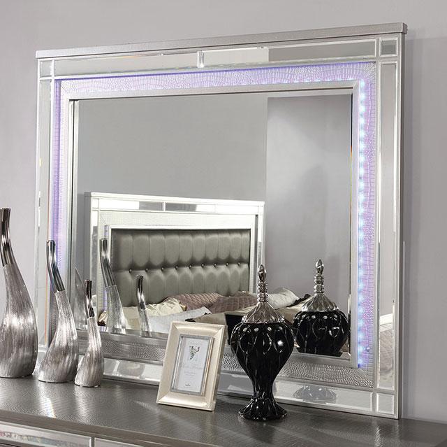 Brachium Silver Mirror - Olympia Furniture (Saint George, Utah)