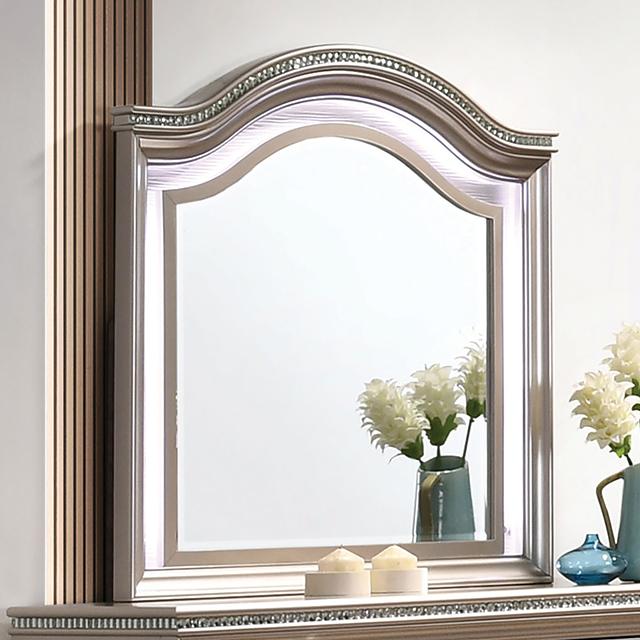 ALLIE Mirror Beige & Rose Gold - Olympia Furniture (Saint George, Utah)