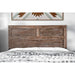 Wynton Weathered Light Oak Cal.King, E.King, & Queen Bed - Olympia Furniture (Saint George, Utah)