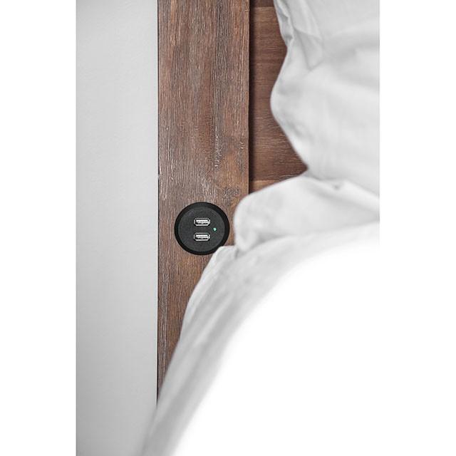Wynton Weathered Light Oak Cal.King, E.King, & Queen Bed - Olympia Furniture (Saint George, Utah)