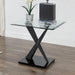 XANTHUS End Table, Black - Olympia Furniture (Saint George, Utah)