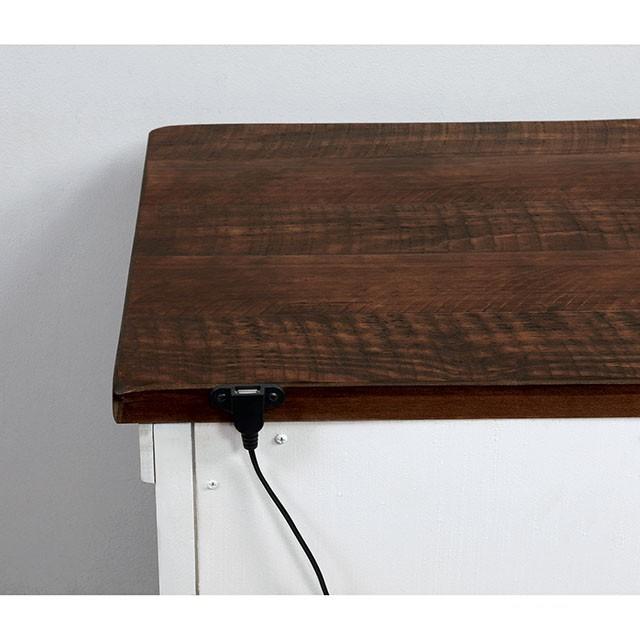 ALYSON Night Stand w/ USB Plug - Olympia Furniture (Saint George, Utah)